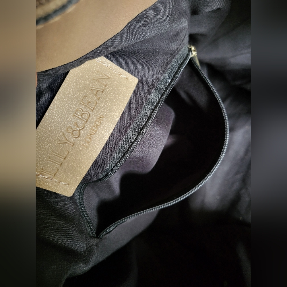 Lily & Bean Custom Large Tote Bag Initials Kg Cle… - image 8